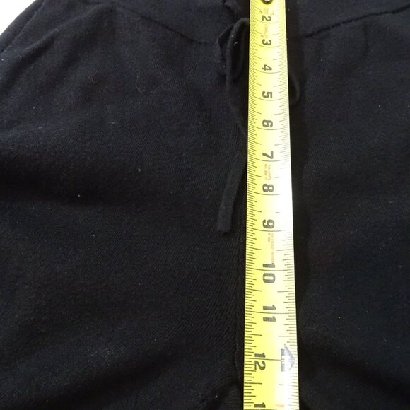 Culpos x INC Women Black Sweater Knit Cargo Jogger Pants Size S Ribbed Hem - Picture 12 of 13